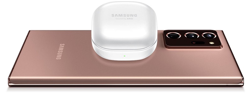 SamsungGalaxy BUds Plus wireless charging