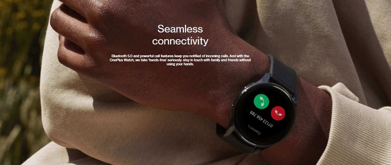 OnePlus Watch Seemless Connectivity