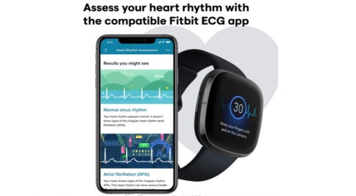 Fitbit Sense Allows acess to heart rythm