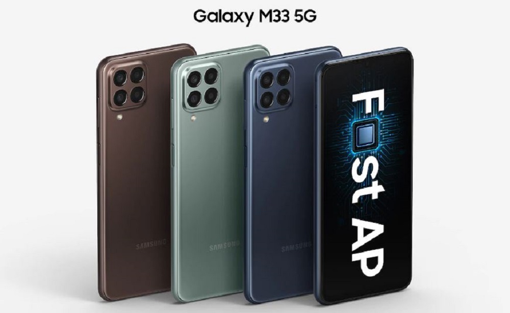 Galaxy M33 5G design