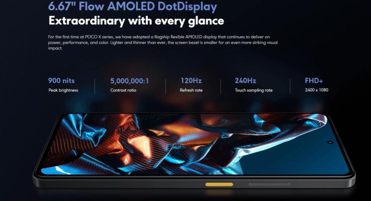 POCO X5 PRO DISPLAY