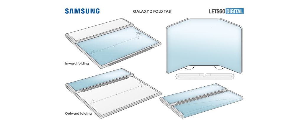 Galaxy Z fold Tab