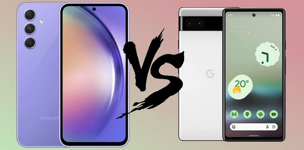Pixel 6A vs Galaxy A54