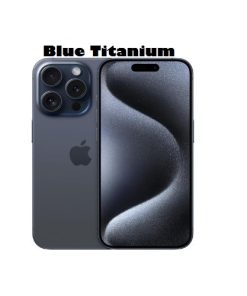 Apple iPhone 15 Pro- Blue Titanium