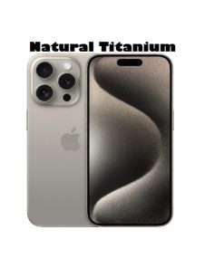 Apple iPhone 15 Pro- Natural Titanium