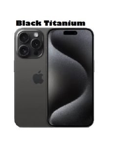 iPhone 15-Pro Max- Black Titanium