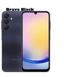Samsung Galaxy A25- Brave Black