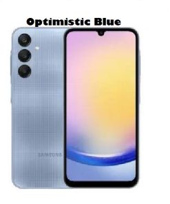 Samsung Galaxy A25-Optimistic Blue