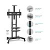 ONKRON TS1881 (50– 86 Inch) Mobile TV Stand