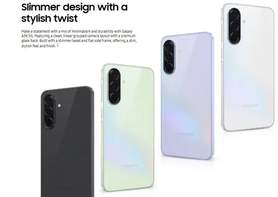 Samsung Galaxy A36 5G- Design