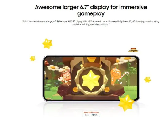 Samsung Galaxy A36 5G- Display