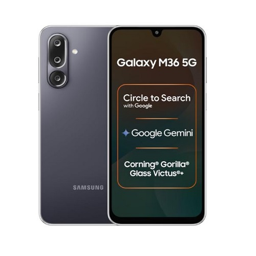 Samsung Galaxy M36 5G-Velvet Black