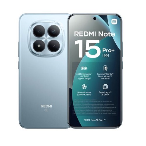 Redmi Note 15 Pro Plus-Glacier Blue