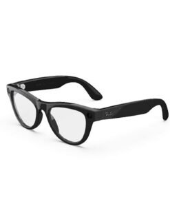 Ray-Ban Meta Skyler Gen 1 Smart Glasses-Shiny Black-Clear