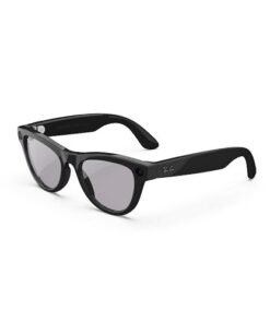Ray-Ban Meta Skyler Gen 1 Smart Glasses-Shiny Black-Clear to Amethyst Transitions
