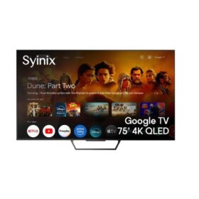 Syinix 75 Inch 4K QLED Google TV