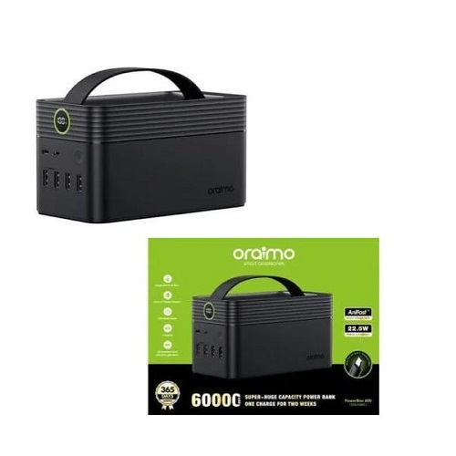 Oraimo PowerBox 600 60000mAh 22.5W Power Bank