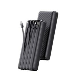 Oraimo Traveler Link 20, 20000mAh 12W Power Bank With Built-in Cables