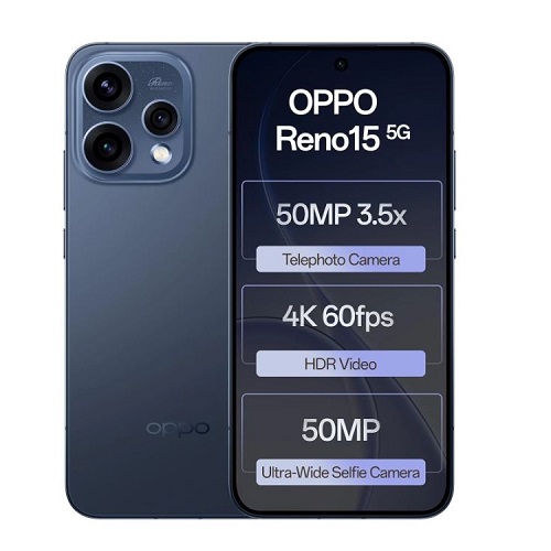 OPPO Reno15 5G-Twilight Blue
