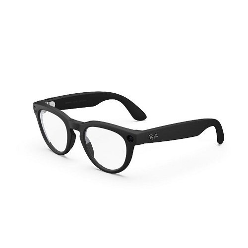 Ray-Ban Meta Headliner Gen 2 Smart Glasses-Matte Black-Clear