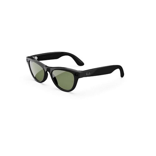 Ray-Ban Meta Skyler Gen 2 Smart Glasses-Shiny Black-Clear-Graphite Green Transitions