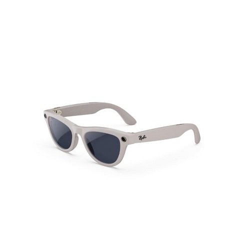 Ray-Ban Meta Skyler Gen 2 Smart Glasses-Shiny Chalky Grey-Clear-Sapphire Transitions