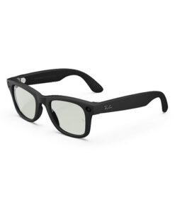 Ray-Ban Wayfarer Gen 1 Meta Glasses-Matte Black-Clear to Graphite Green Transitions