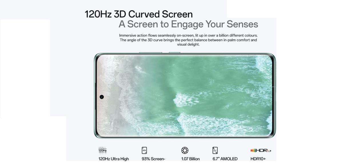 120HZ curved screen