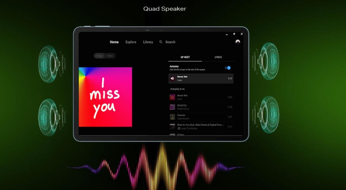 Infinix-Xpad-Quad-Speakers