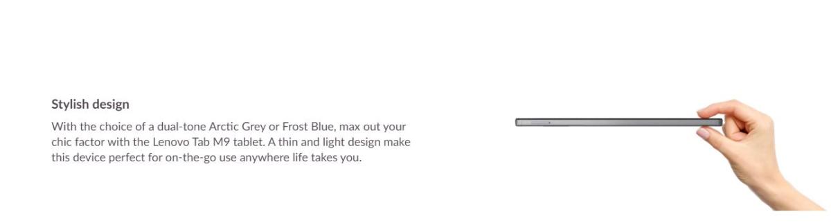 Lenovo-Tab-M9-Design