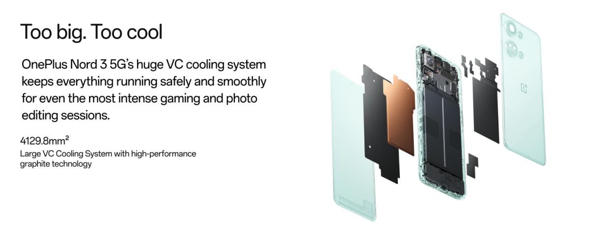 Oneplus-Nord-3-Great-cooling-system