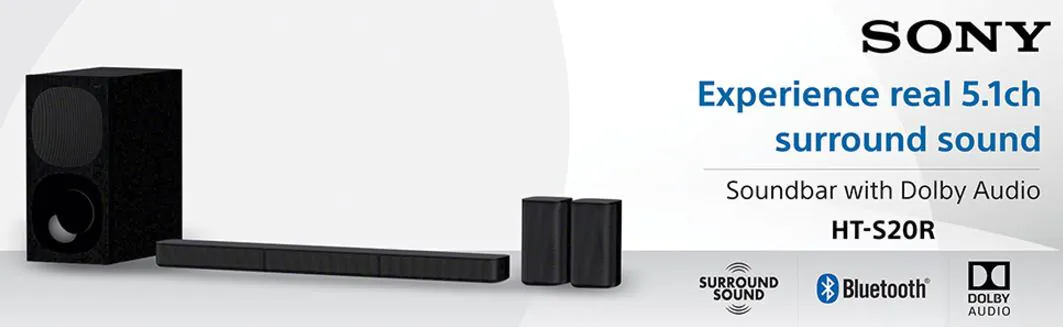 Sony-HT-S20R-5.1ch-Soundbar-Design