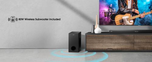 Hisense-SH218-Soundbar-80W-subwoofer