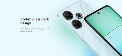 Redmi-13-Stylish-Glass-back