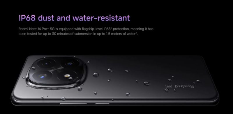 Redmi Note 14 Pro Plus-IP68