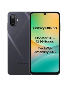 Samsung Galaxy M06-Blazing Black