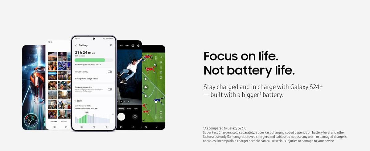 Enjoy Longer Battery Life