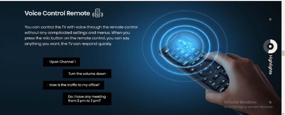 Hisense-A7K-65-inch-Voice-Control
