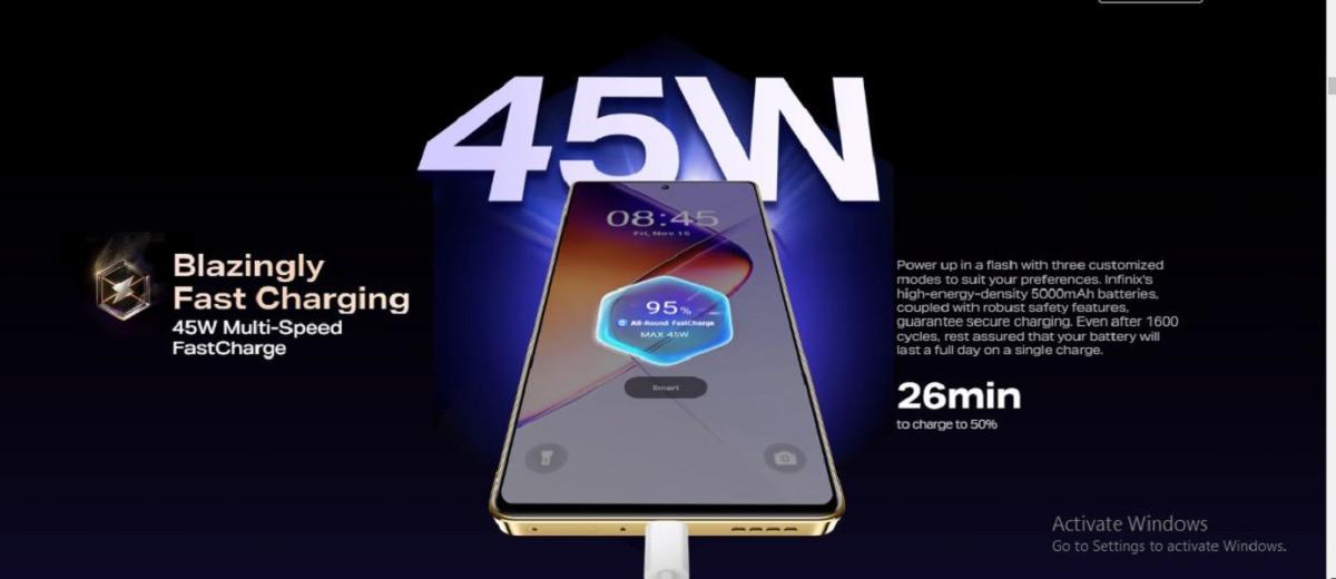 Infinix-Note-40-Pro-45W-fast-charging