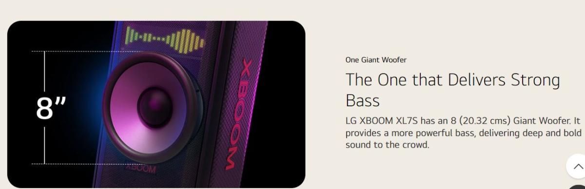 LG-XBOOM-XL7S-Giant-Woofer