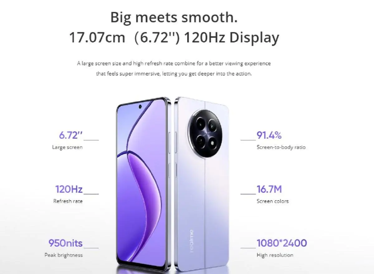 Realme-12-5G-120Hz-display