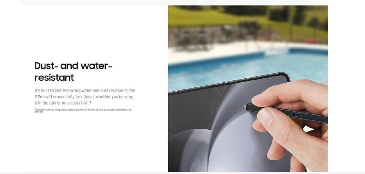 Samsung-Galaxy-Z-Fold-5-S-Pen-Fold-Edition-water-resistant