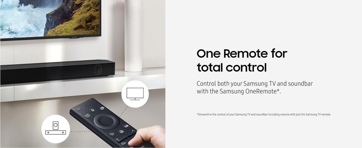 Samsung-HW-B650-3.1ch-Soundbar-Remote