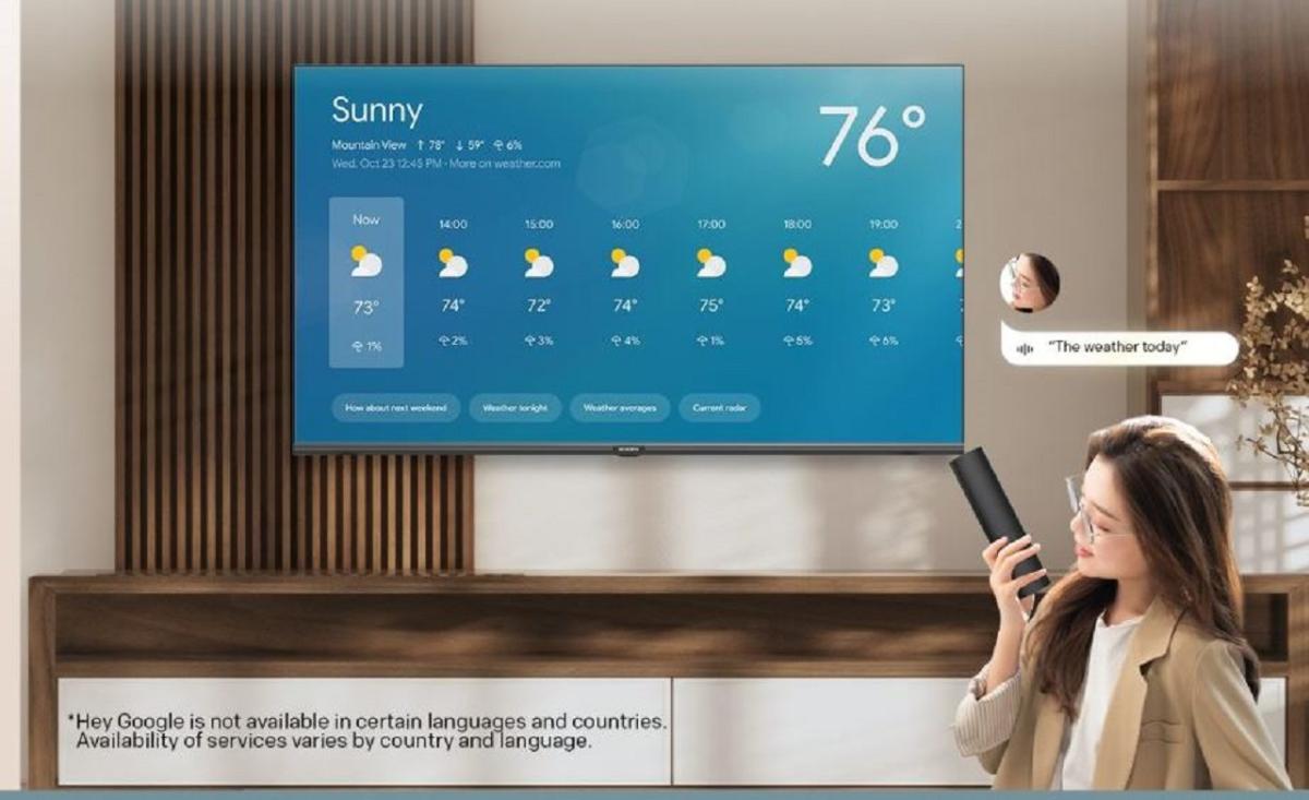Skyworth-55G3A-55-inch-4K-voice-control