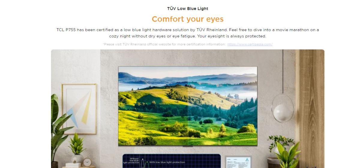 TCL-75-Inch-P755-TUV-Low-Blue-Light