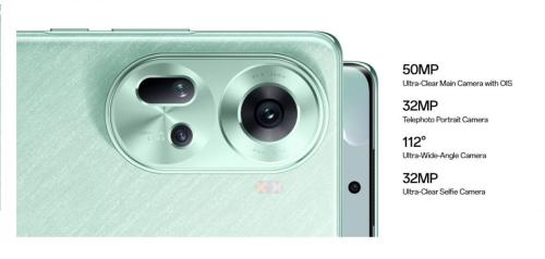 Oppo Reno 11 50MP Ultra clear camera